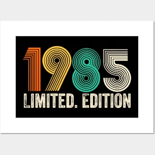 Retro1985 Birthday for women or men 1985 Retro Posters and Art